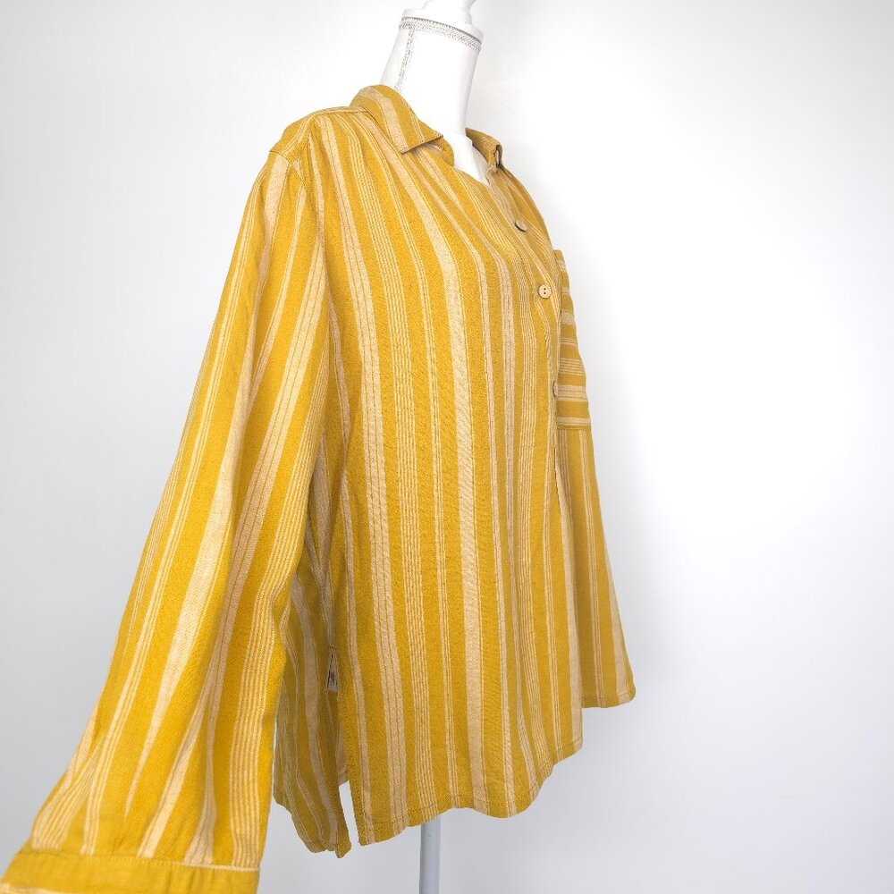 We The Free Summer Breeze Striped Tunic Shirt Small - Picture 3 of 12